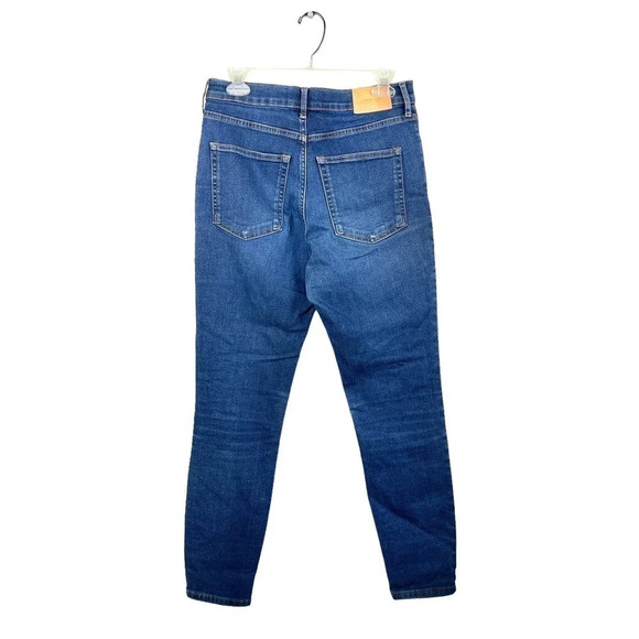 Everlane High Rise Medium Wash Jeans Blue Size 30R - Picture 3 of 9